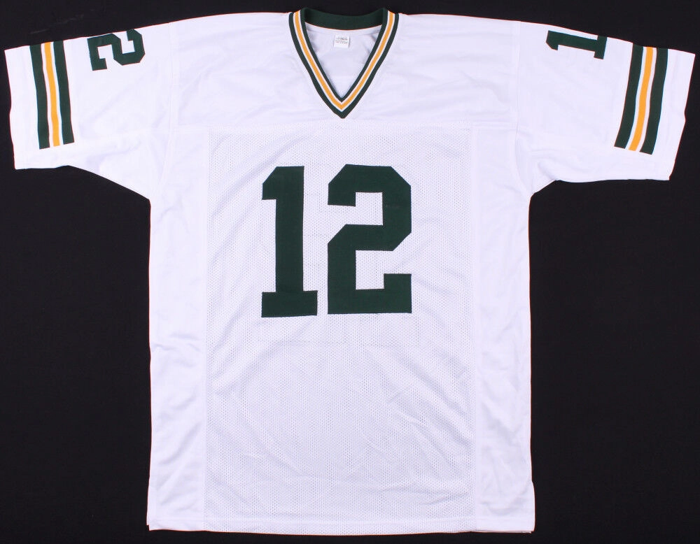 Lynn Dickey Signed Green Bay Packers White  Jersey (JSA) Starting QB (19761985)