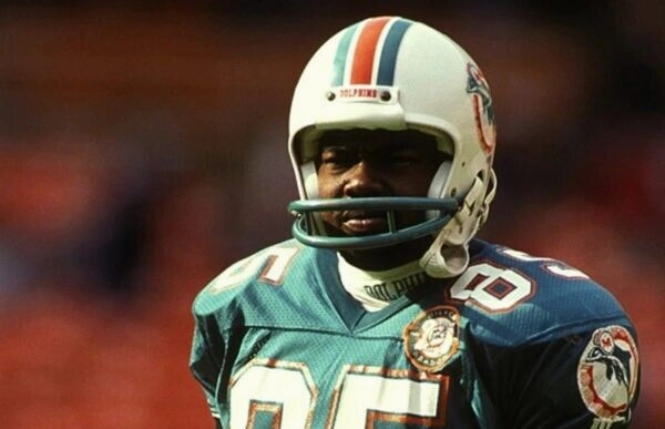 Mark "Super" Duper Signed Miami Dolphins Teal Jersey (JSA COA) 3Pro Bowl W.R.
