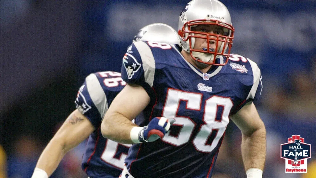 Matt Chatham Signed New England Patriots Jersey Inscribed "3xSB Champ" (JSA)