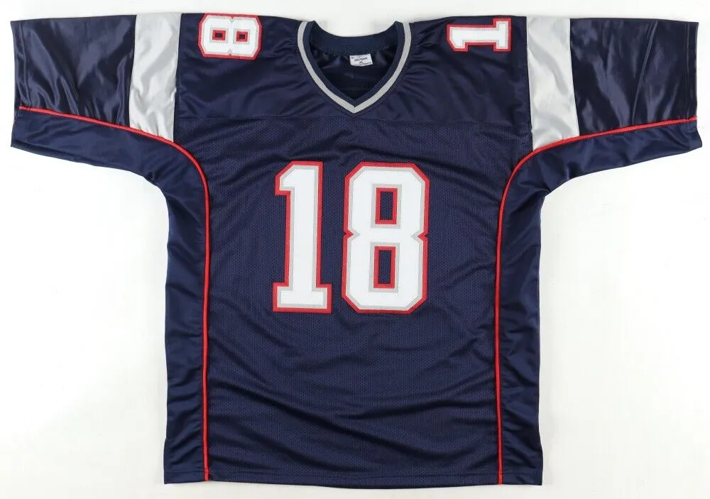 Matthew Slater Signed New England Patriots Jersey 3xInscribed (see pix) Beckett.