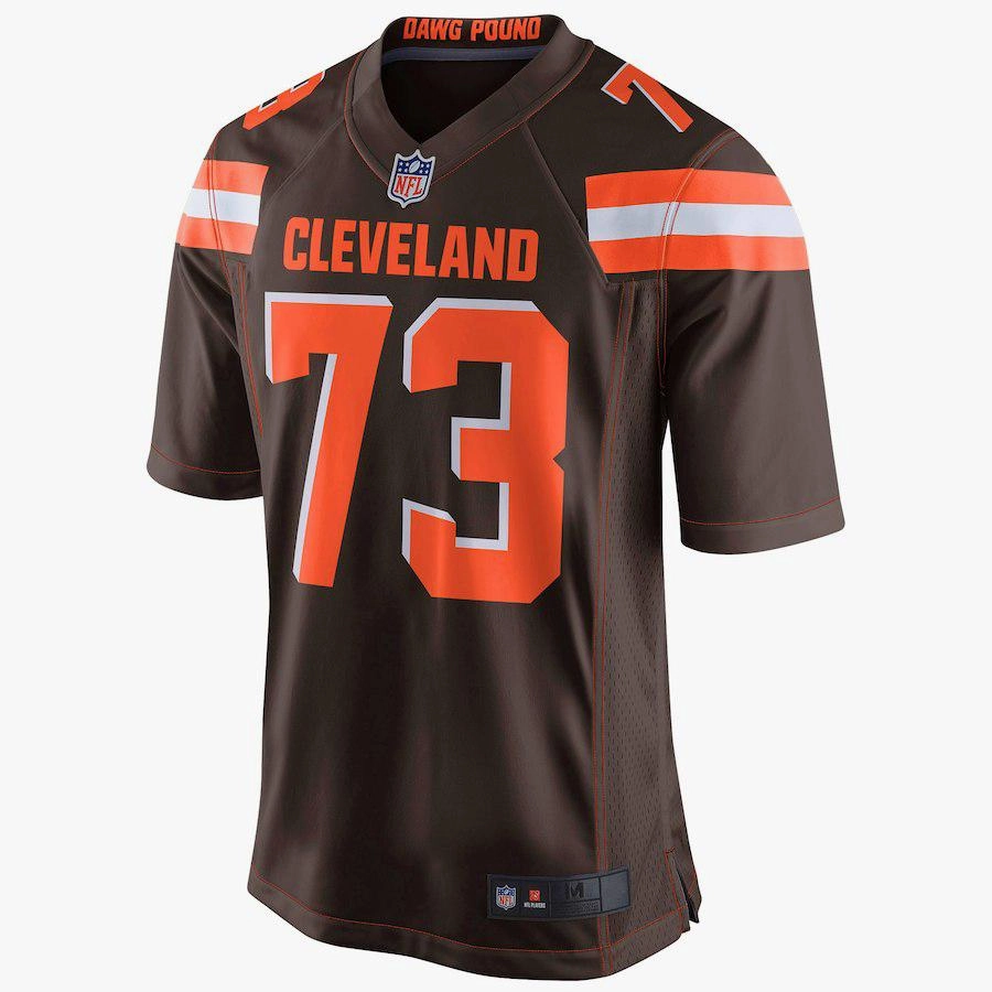 Men's Cleveland Browns Joe Thomas Nike Brown Game Jersey