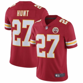 Men's Kansas City Chiefs Kareem Hunt  Red Vapor Untouchable Limited Jersey