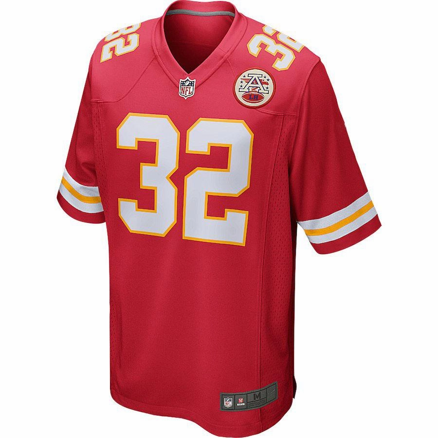 Men's Kansas City Chiefs Spencer Ware Red Game Jersey