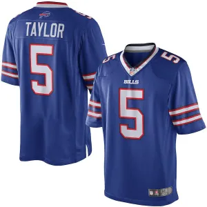 Men's Buffalo Bills Tyrod Taylor Royal Limited Jersey