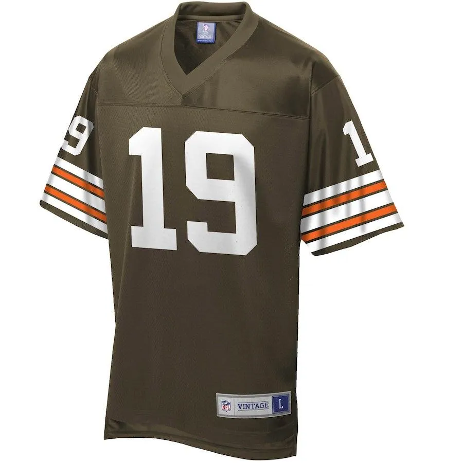 Men's Cleveland Browns Bernie Kosar NFL Pro Line Brown Retired Player Jersey