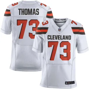 Men's Cleveland Browns Joe Thomas White Elite Jersey