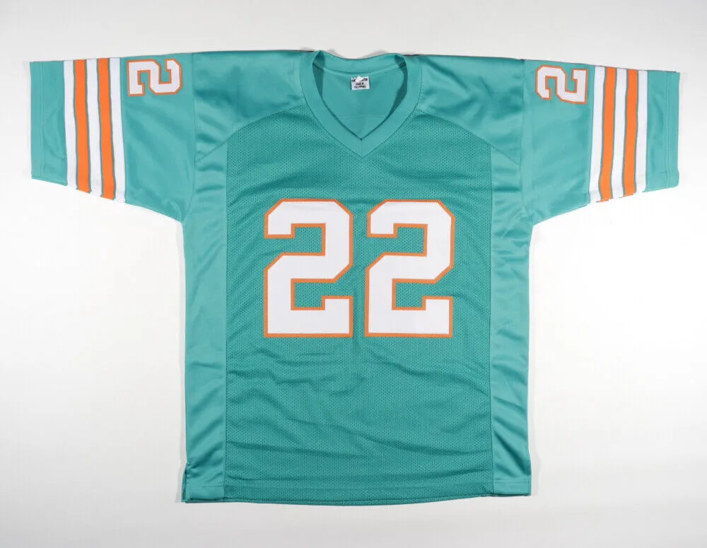 Mercury Morris Signed Miami Dolphin Jersey (Beckett Holo) 1972 Perfect Season RB