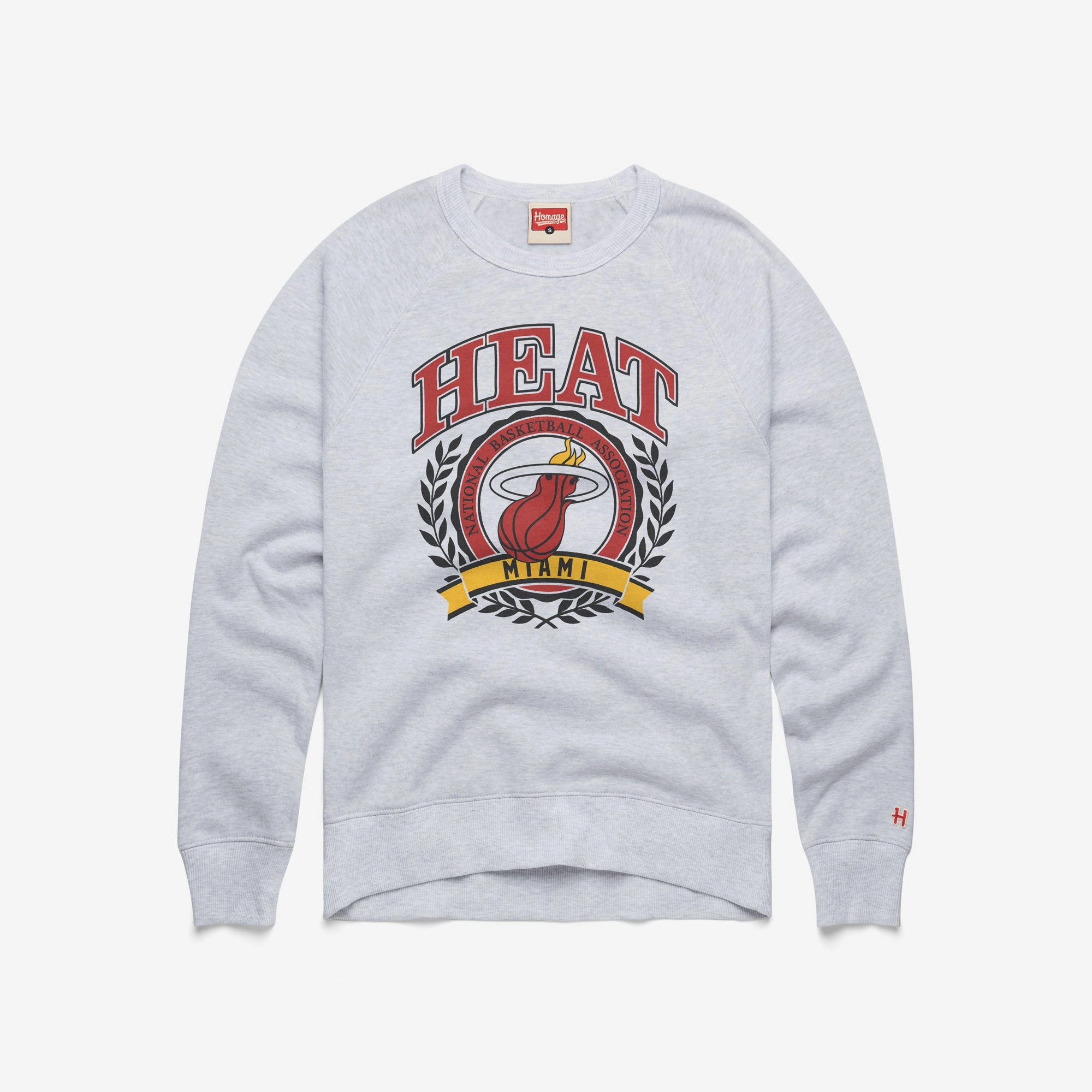 Miami Heat Crest Crewneck
