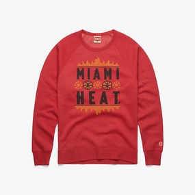 Miami Heat Holiday Crewneck