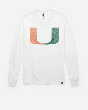 MIAMI HURRICANES PREMIER '47 FRANKLIN LONG SLEEVE TEE