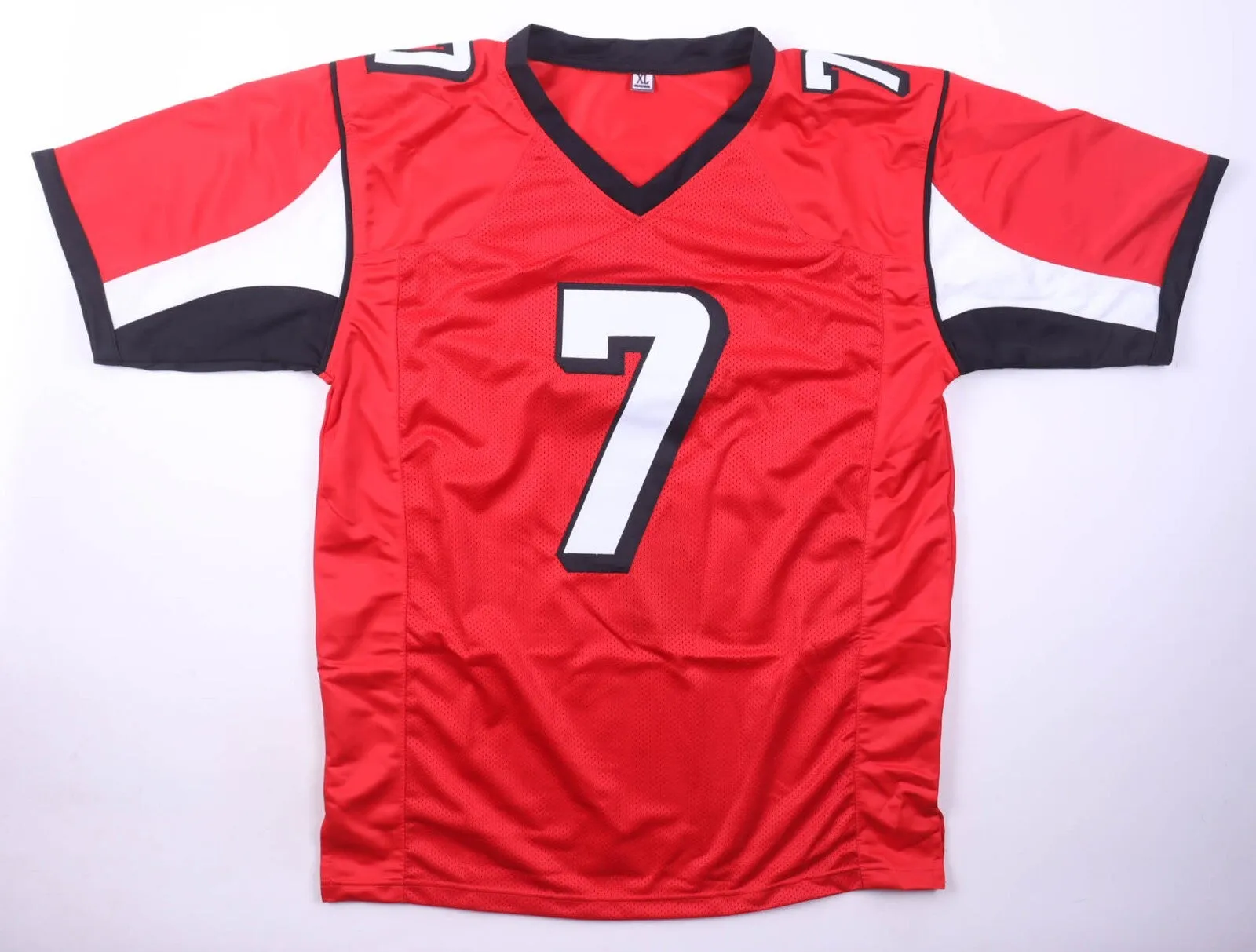 Michael Vick Signed Atlanta Falcons Red Jersey (JSA COA) 4Pro Bowl Quarterback