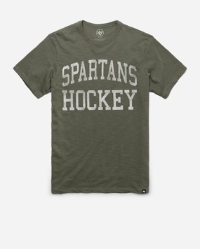 MICHIGAN STATE SPARTANS CLASSIC BLOCK '47 SCRUM TEE