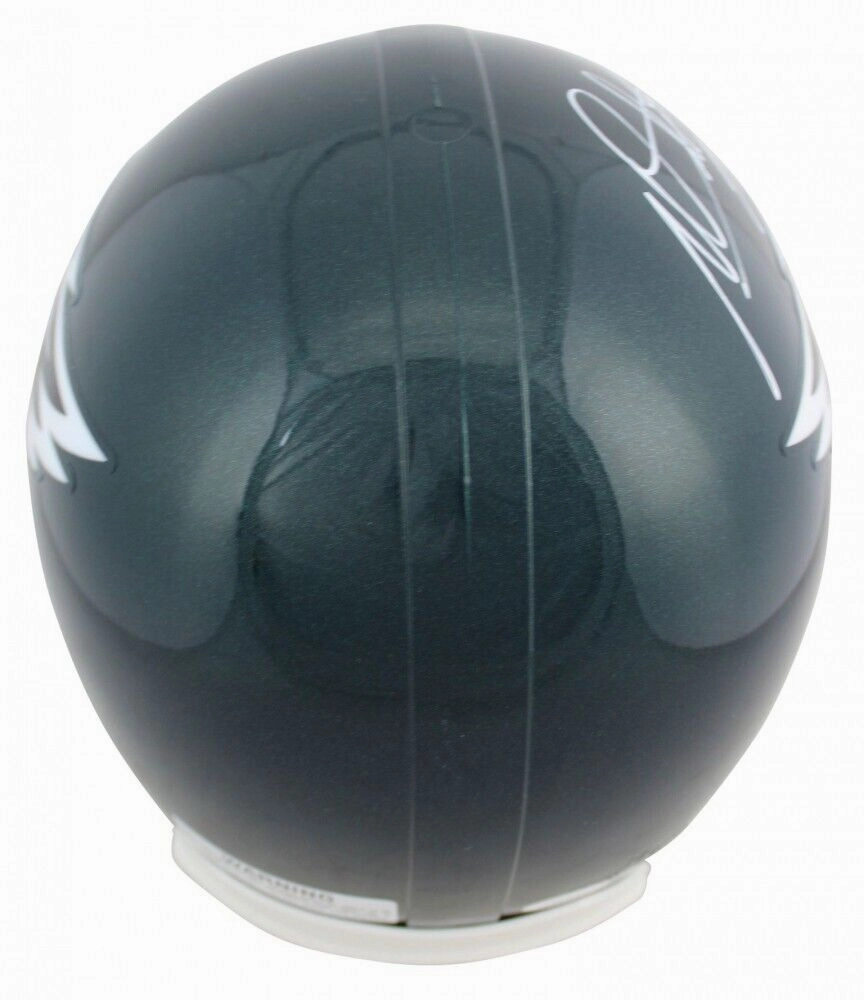 Miles Sanders Signed Philadelphia Eagles Full-Size Helmet (JSA) Ex Penn State RB