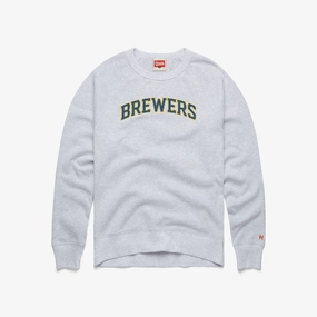 Milwaukee Brewers Jersey Logo '20 Crewneck