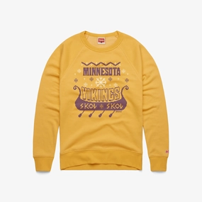 Minnesota Vikings Holiday Crewneck