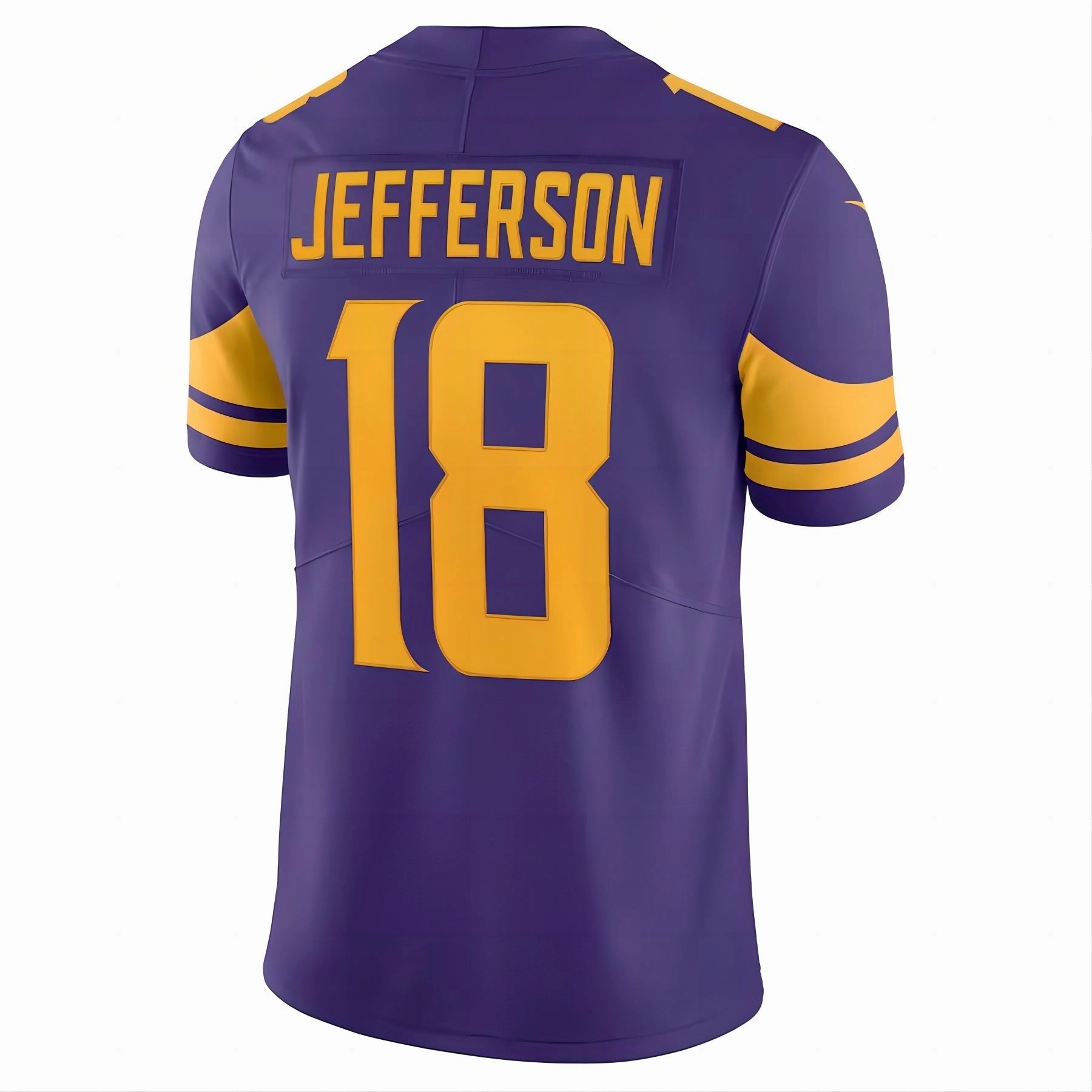 MN.Vikings #18 Justin Jefferson Purple Alternate Vapor Limited Jersey Stitched American Football Jerseys