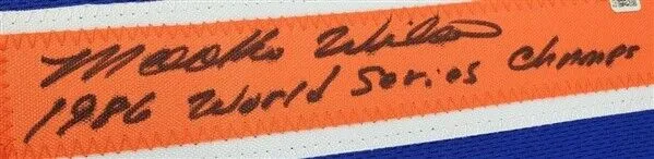 Mookie Wilson "1986 World Series Champs" Signed New York Mets Jersey (Steiner)
