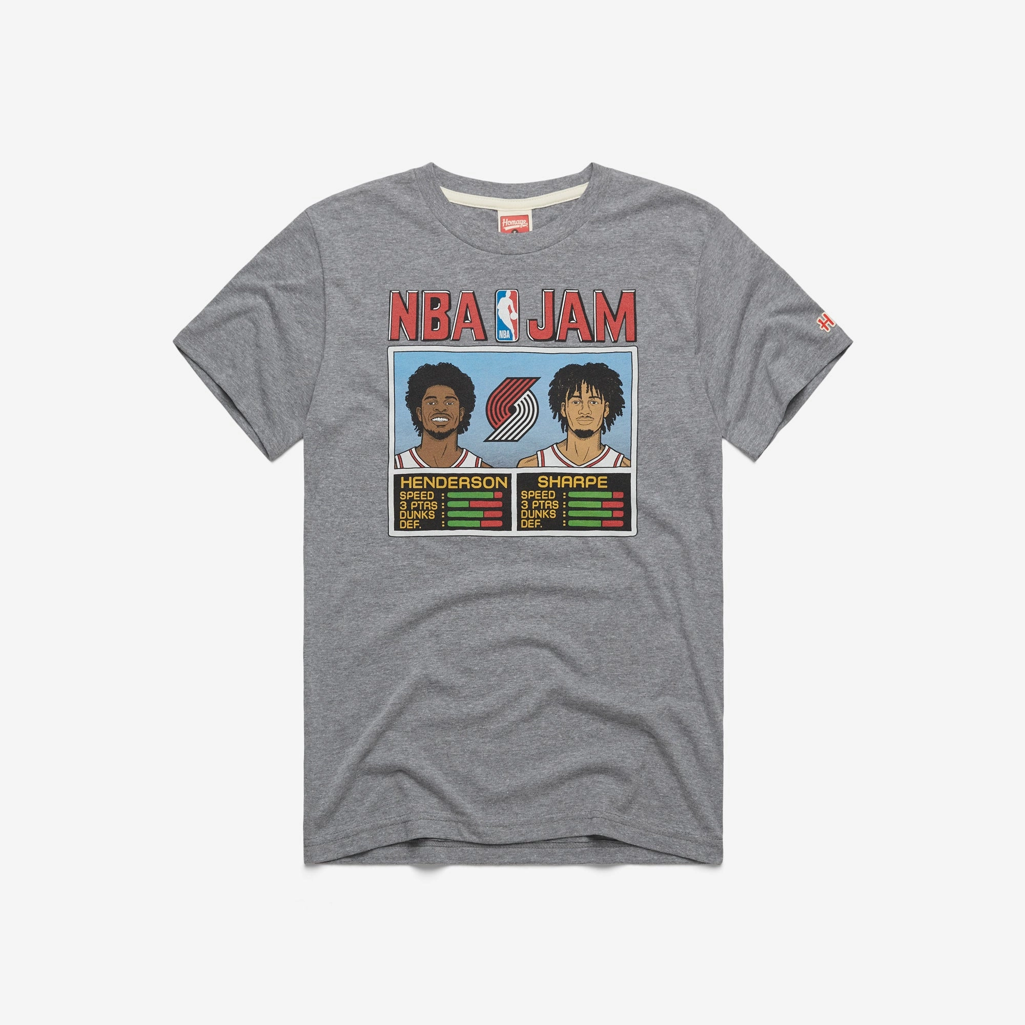 NBA Jam Trail Blazers Henderson and Sharpe