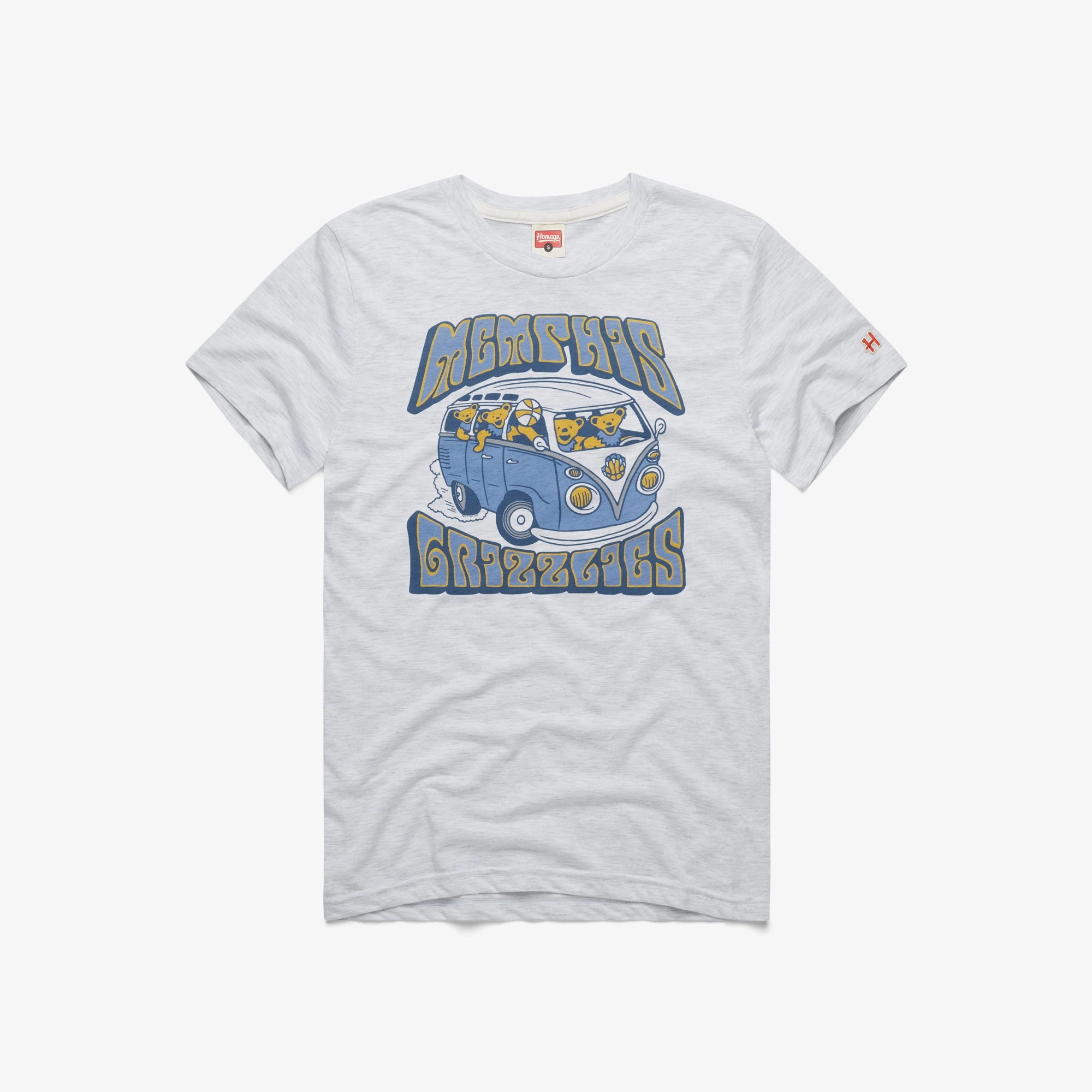 NBA x Grateful Dead x Grizzlies Bears And Bus