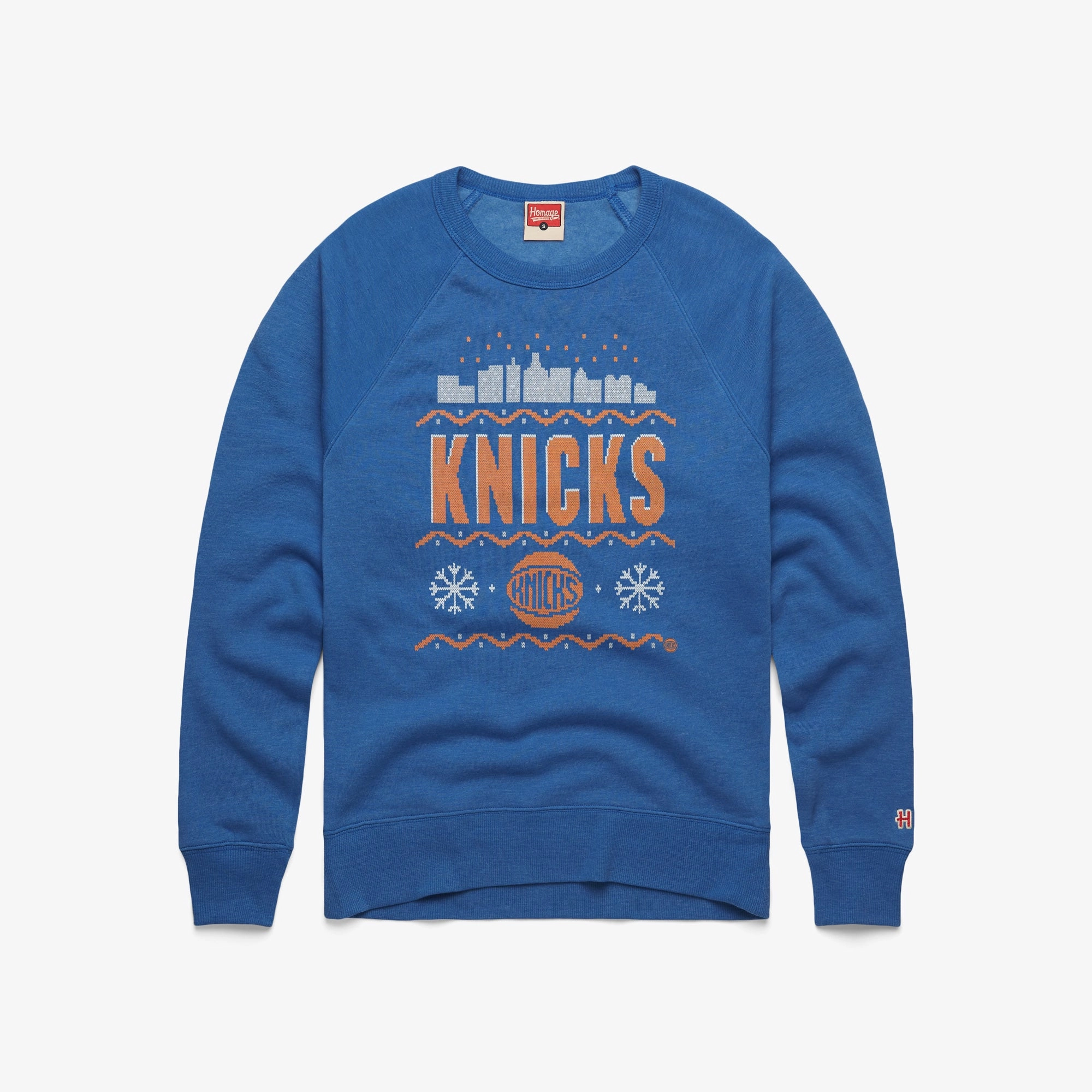 New York Knicks Holiday Crewneck
