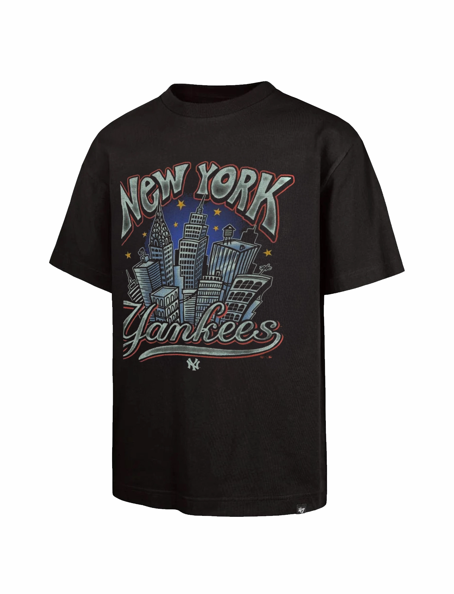 New York Yankees '47 MLB City Vintage Foundation T-Shirt - Carbonite