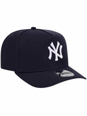 New York Yankees New Era MLB Team Pre-Curved 9FIFTY A-Frame Snapback Hat - Navy