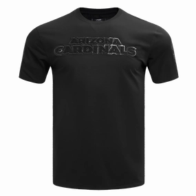 NFL ARIZONA CARDINALS TRIPLE BLACK MEN'S   TEE (TRIPLE BLACK)