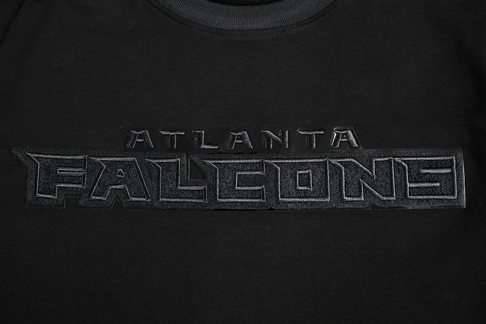 NFL ATLANTA FALCONS TRIPLE BLACK MEN'S   TEE (TRIPLE BLACK)
