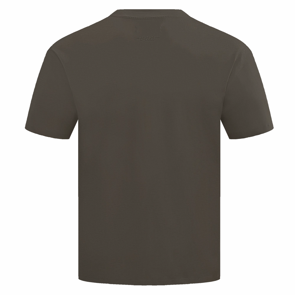 NFL BALTIMORE RAVENS NEUTRAL MEN'S DROP SHOULDER TEE (DARK TAUPE)