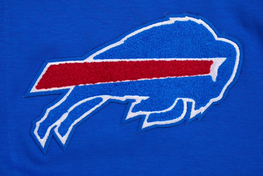 NFL BUFFALO BILLS CLASSIC CHENILLE FULL ZIP HOODIE  (ROYAL BLUE)