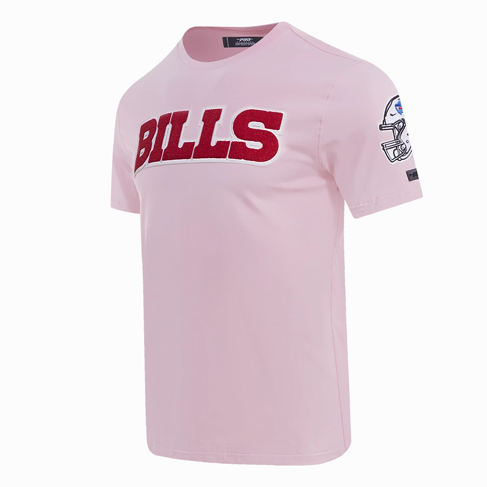 NFL BUFFALO BILLS CLASSIC CHENILLE MEN'S TEE (PINK)