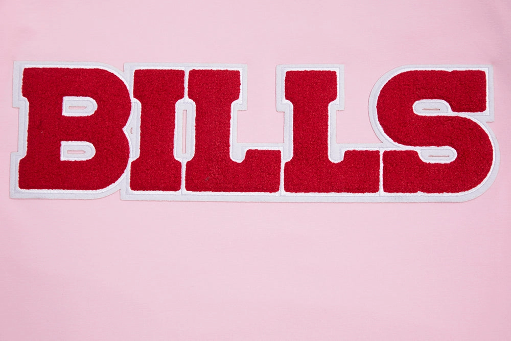 NFL BUFFALO BILLS CLASSIC CHENILLE MEN'S TEE (PINK)