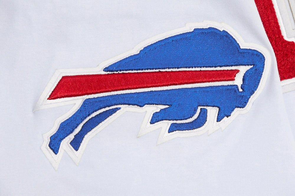 NFL BUFFALO BILLS CLASSIC CHENILLE MEN'S TEE (WHITE)