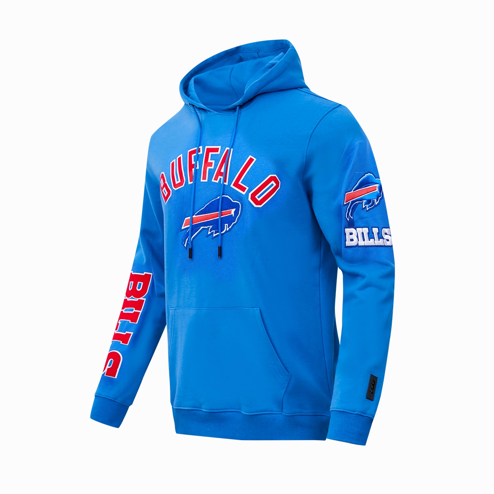 NFL BUFFALO BILLS CLASSIC MEN'S PULLOVER HOODIE (ROYAL BLUE)
