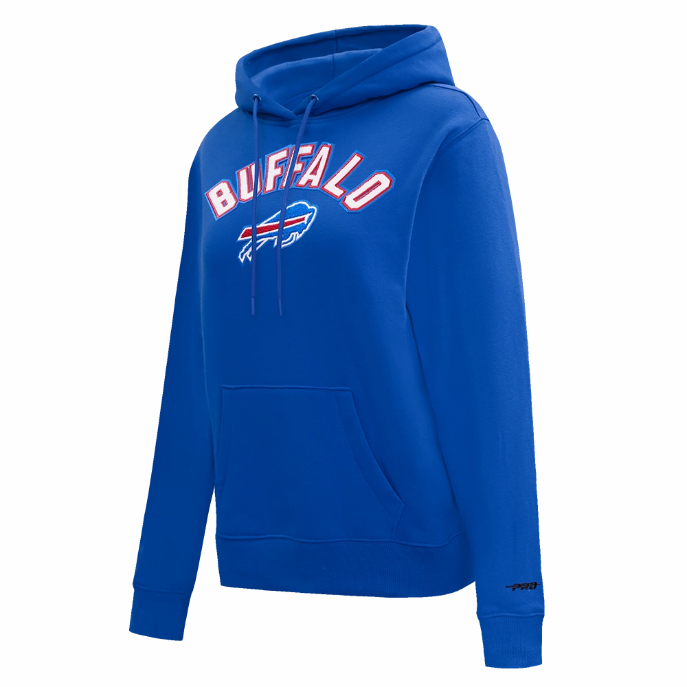 NFL BUFFALO BILLS CLASSIC WOMEN'S FLC PO HOODIE (ROYAL BLUE)