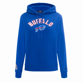 NFL BUFFALO BILLS CLASSIC WOMEN'S FLC PO HOODIE (ROYAL BLUE)