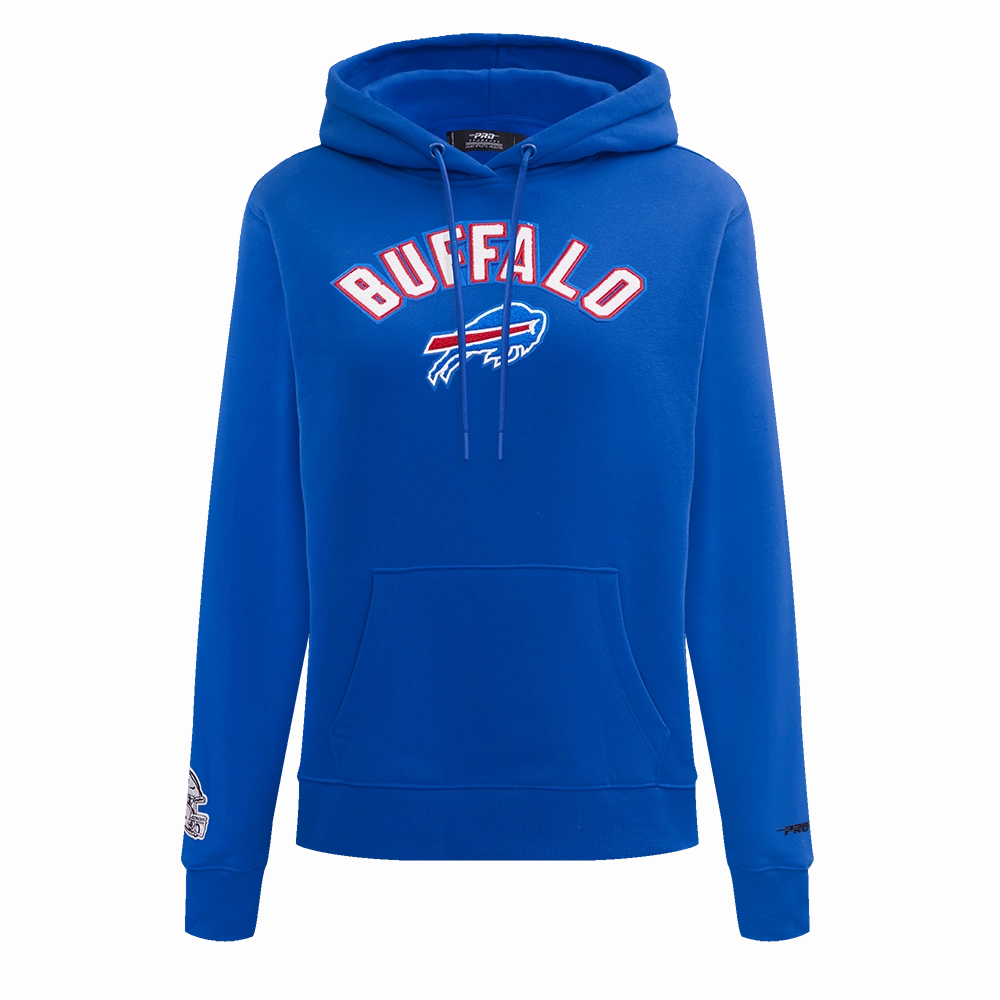 NFL BUFFALO BILLS CLASSIC WOMEN'S FLC PO HOODIE (ROYAL BLUE)