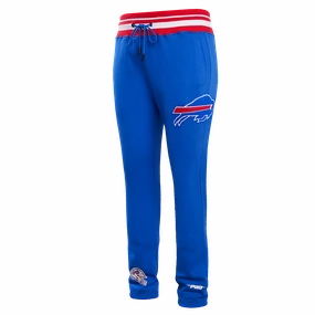 NFL BUFFALO BILLS MASHUP MEN'S RIB SWEATPANT (ROYAL BLUE/RED)