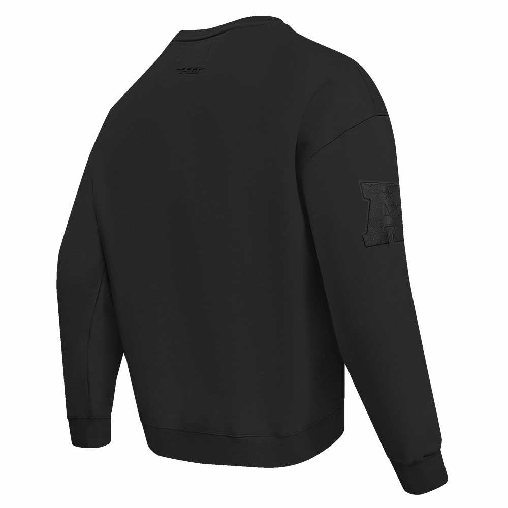 NFL BUFFALO BILLS NEUTRAL DROP SHOULDER MEN'S CREWNECK (BLACK)