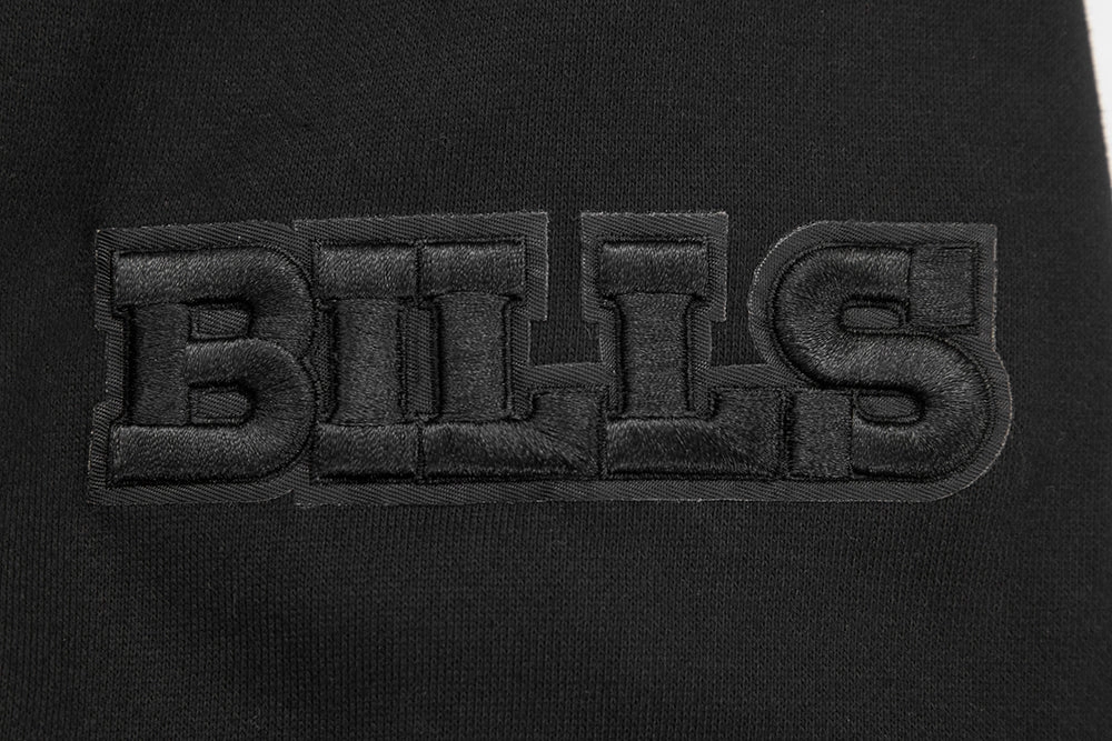 NFL BUFFALO BILLS NEUTRAL DROP SHOULDER MEN'S CREWNECK (BLACK)