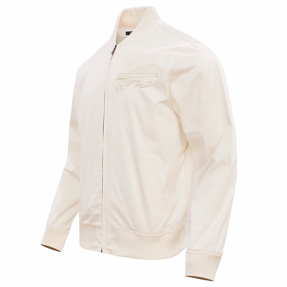 NFL BUFFALO BILLS NEUTRAL MEN'S TWILL JACKET (EGGSHELL)
