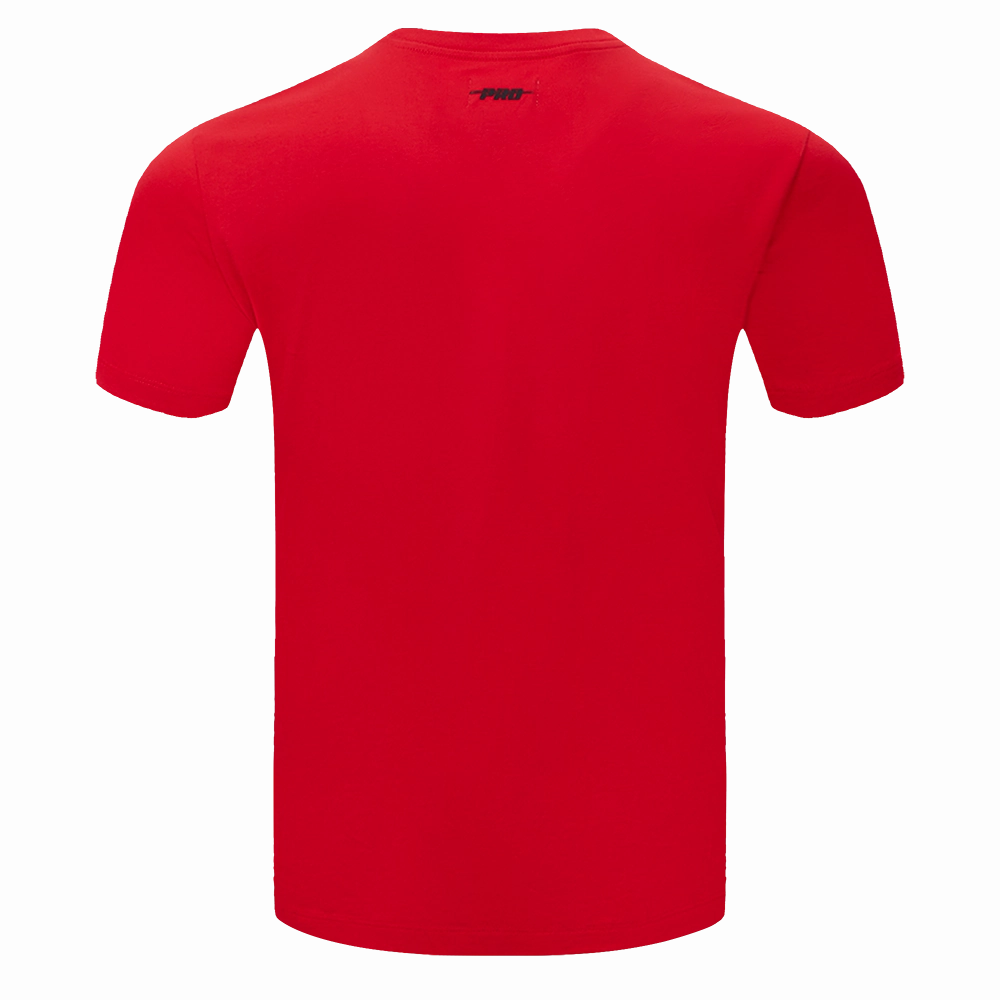 NFL BUFFALO BILLS OLD ENGLISH MEN'S TEE (RED)