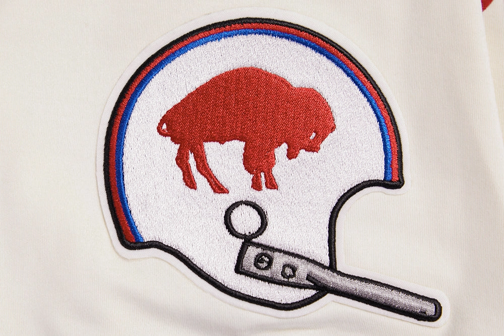 NFL BUFFALO BILLS RETRO CLASSIC MEN'S TEE (EGGSHELL/ ROYAL BLUE)