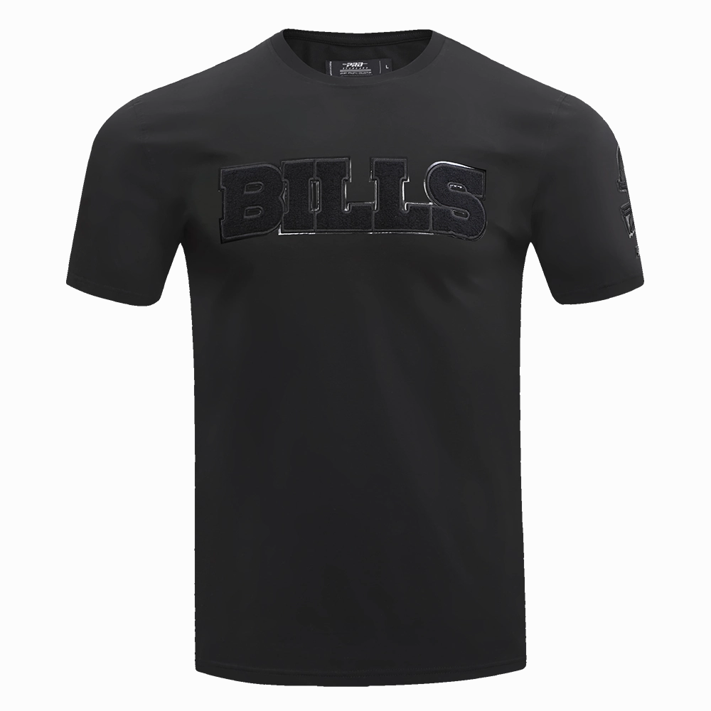 NFL BUFFALO BILLS TRIPLE BLACK TEE (TRIPLE BLACK)