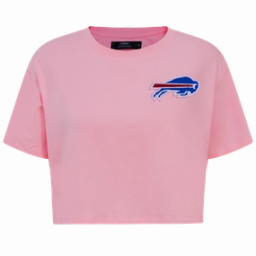 NFL BUFFLO BILLS CLASSIC WOMEN'S BOXY TEE (PINK)