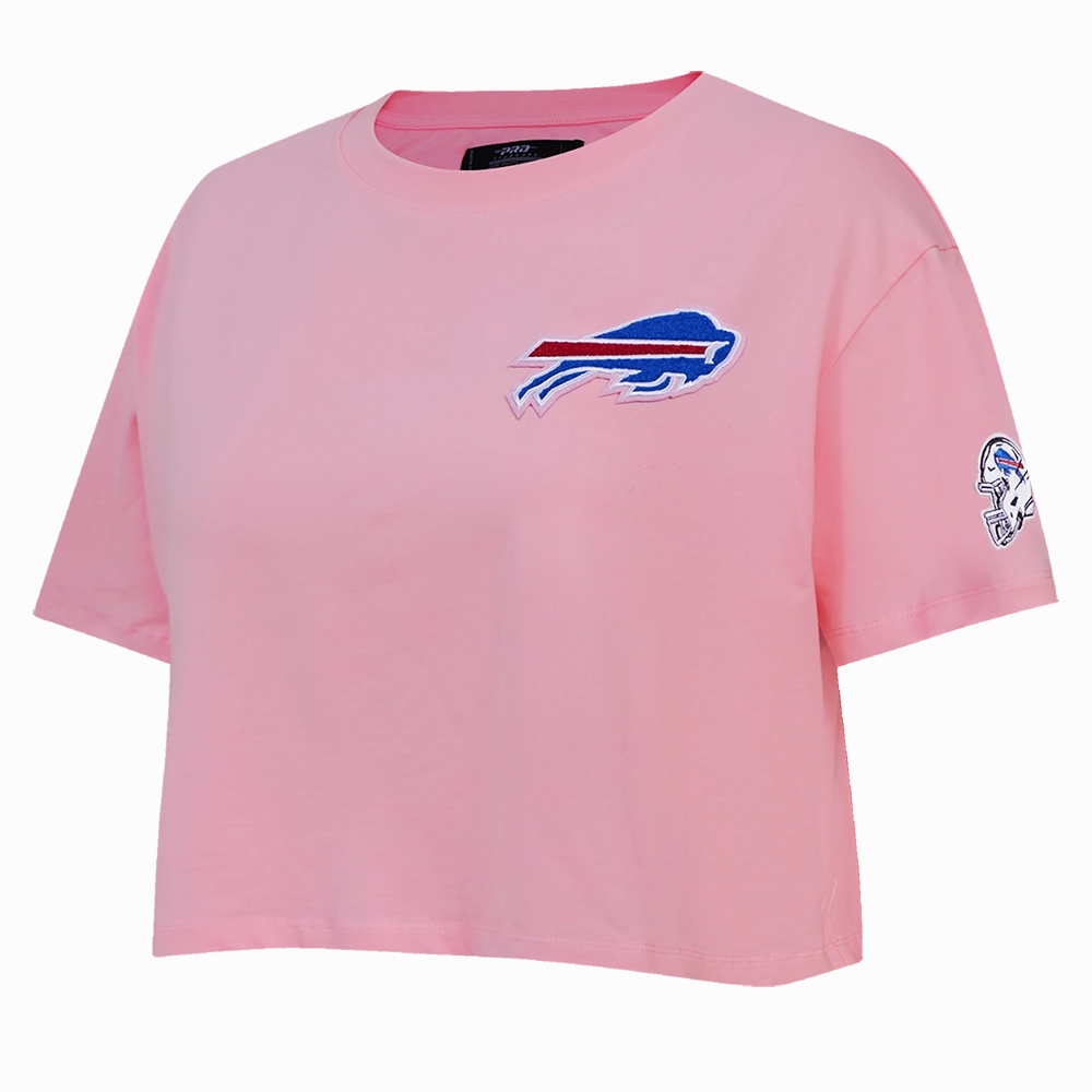 NFL BUFFLO BILLS CLASSIC WOMEN'S BOXY TEE (PINK)