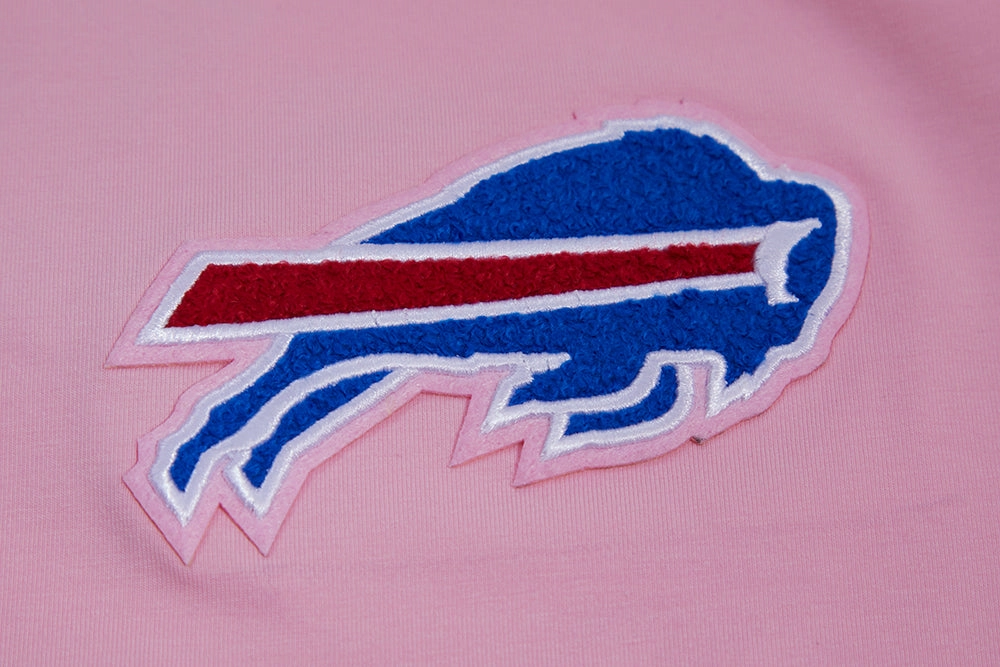 NFL BUFFLO BILLS CLASSIC WOMEN'S BOXY TEE (PINK)