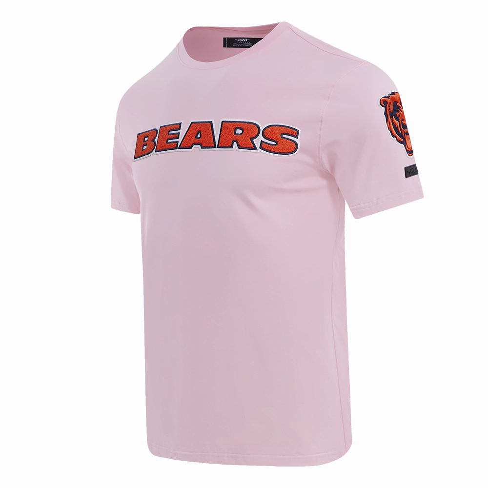 NFL CHICAGO BEARS CLASSIC CHENILLE MEN'S TEE (PINK)