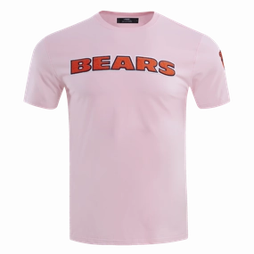 NFL CHICAGO BEARS CLASSIC CHENILLE MEN'S TEE (PINK)