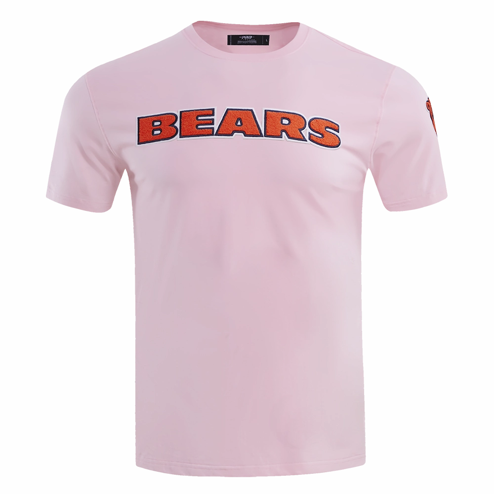 NFL CHICAGO BEARS CLASSIC CHENILLE MEN'S TEE (PINK)